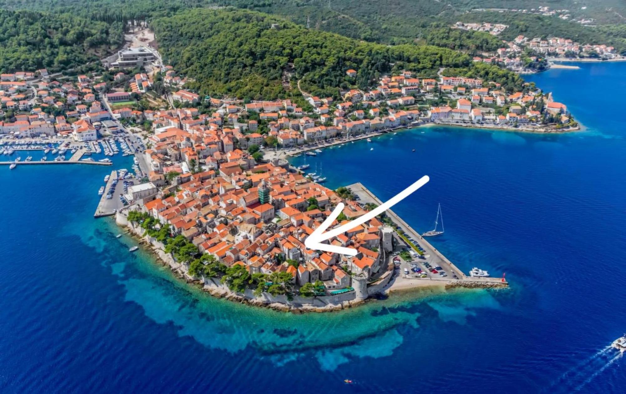 Apartment Kanavelic In Old Town Korcula Zewnętrze zdjęcie